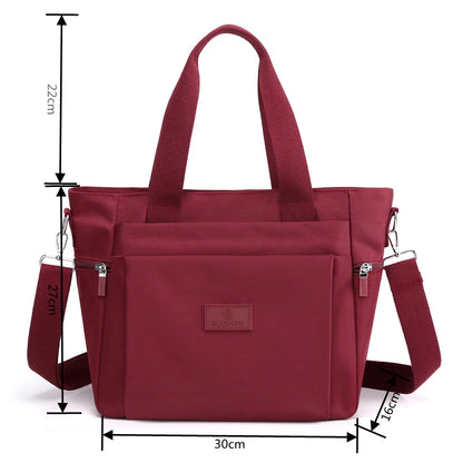 Women Hand  Luxury Handbags  Nylon  Top-handle Brand