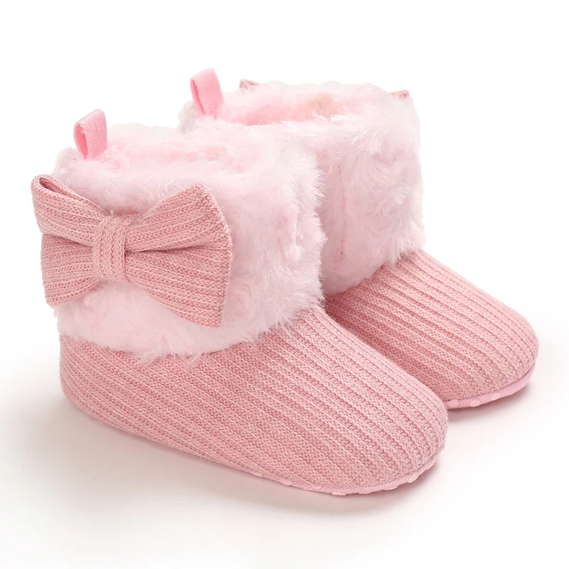 0-18M  Boots For Newborn Baby Girl Snow Boots, Winter Shoes Baby Boy Thermal Shoes.