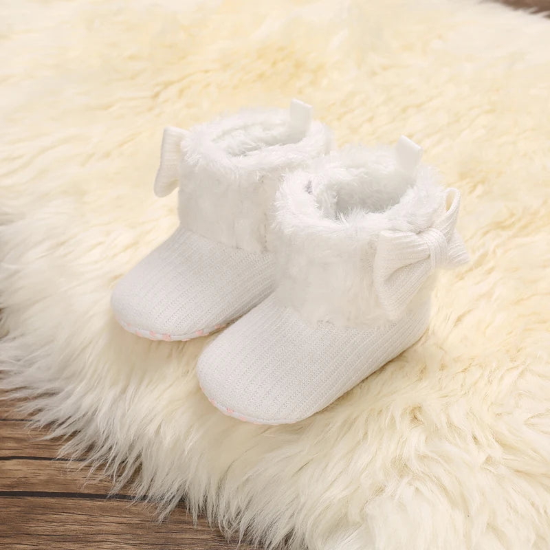 0-18M  Boots For Newborn Baby Girl Snow Boots, Winter Shoes Baby Boy Thermal Shoes.