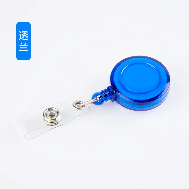 10pcs Retractable Badge Holder Clips for Nurse ID Badge, Reel with Belt Clip Doctor ID Card Chain Clips School Student Office.