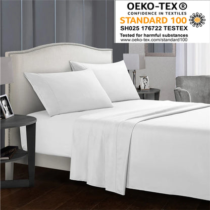 High-quality Simple King Size Bed Sheet Set  Fitted Sheets  Queen Durable Bed Covers.