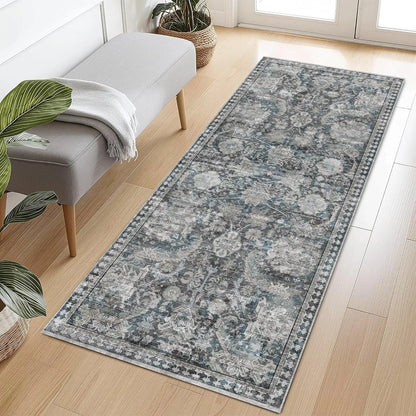 Stain & Water Resistant Non-Slip Rug for Living Room, Bedroom, Nursery