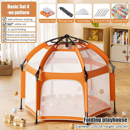 Portable Outdoor Camping Pop Up Tent , Indoor Kids Tents,  Baby Play House