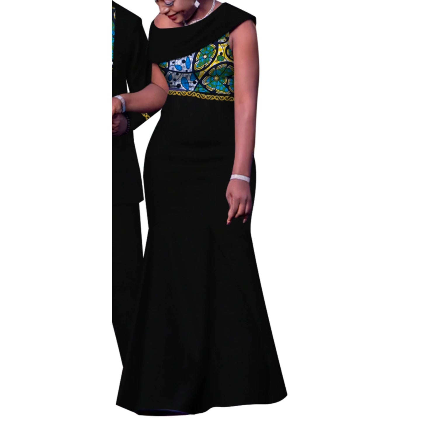 African Couple Outfits Match Sets Dashiki, African Men suit ,and Dresses for Women Couple Clothing WYQ905.