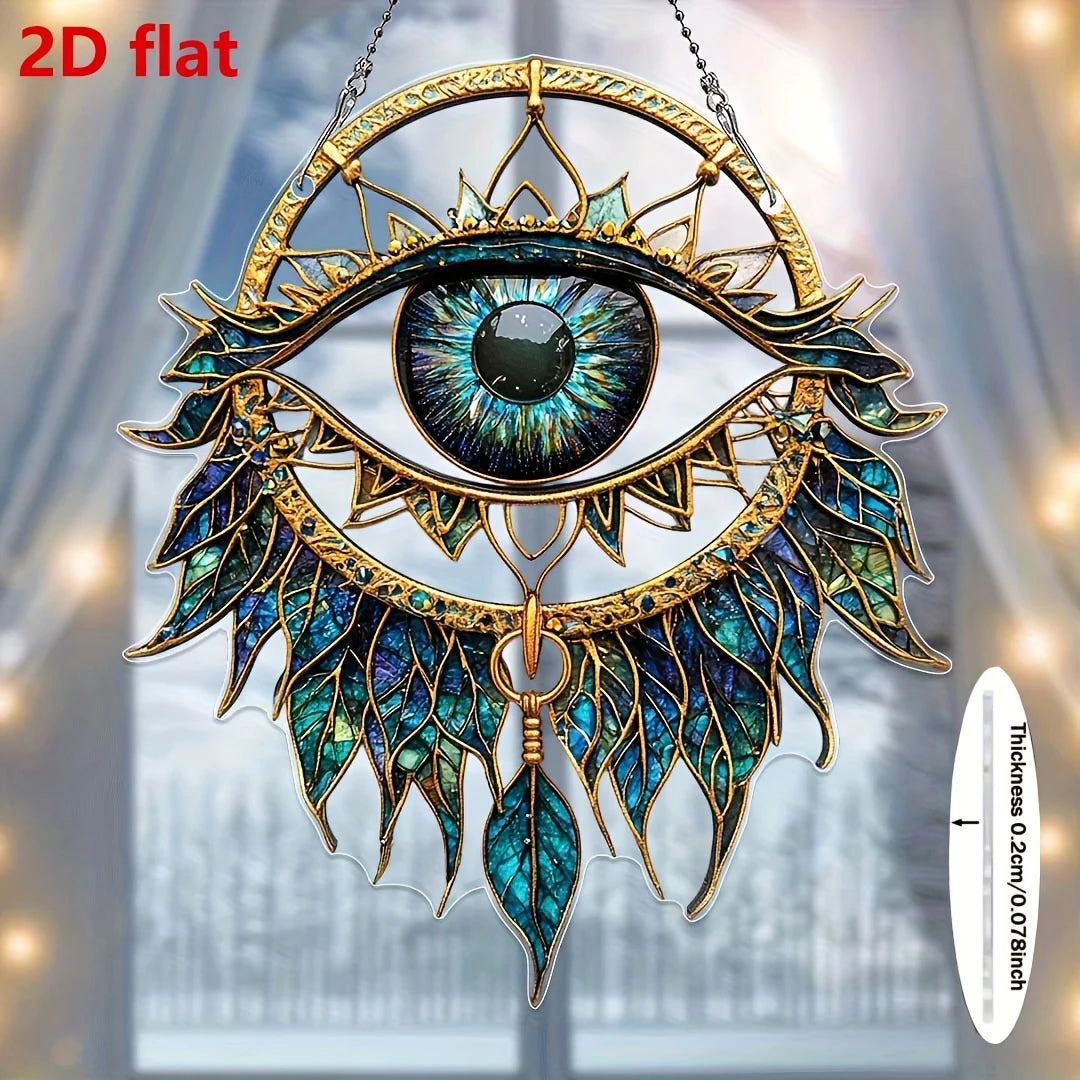 1PcEvil Eyes Hanging Decoration Wind Chime Ornament.