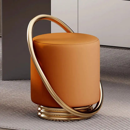 Dressing Table, Stool,  Bedroom Makeup Sofa, Luxury Round Dressing.