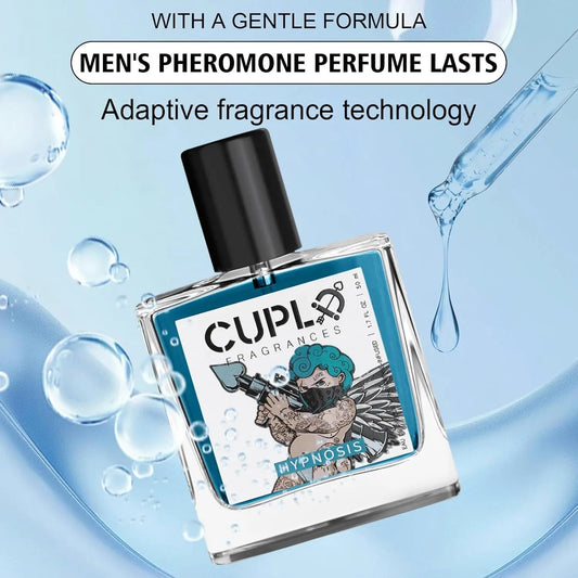 50ml Colonia de Feromonas Cupid para Hombre, Colonia Hipnosis 2.0 con Feromonas de Larga Duración.