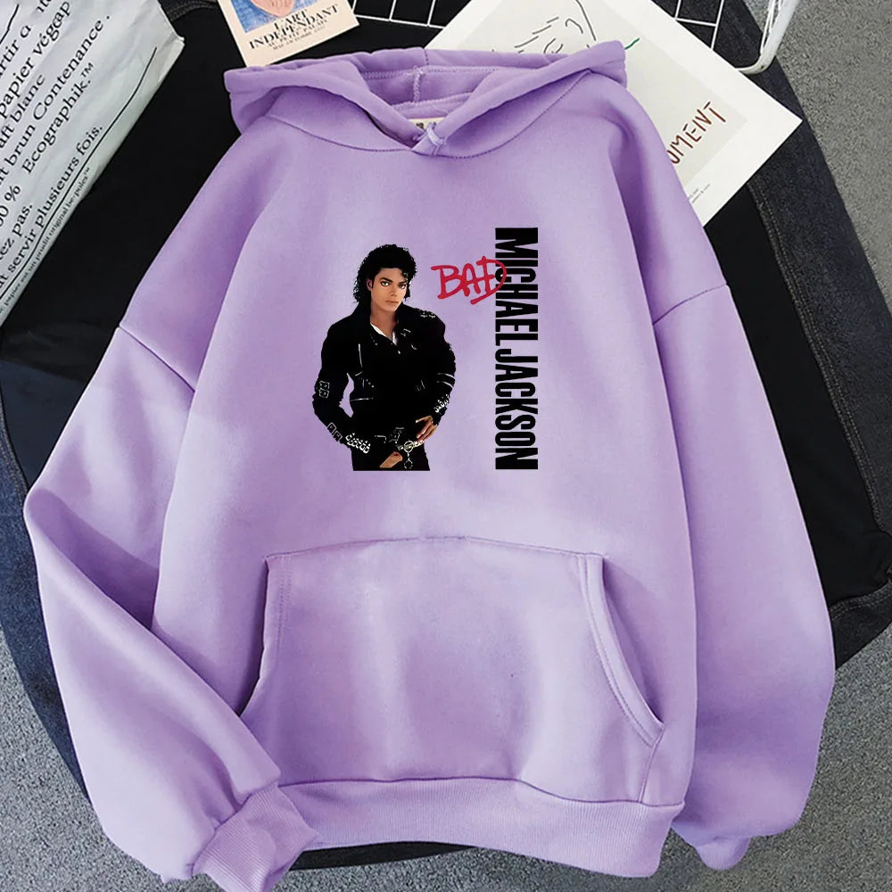 Michael Jackson Graphic Hoodies, Long-sleeved Fashion Sweatshirts for, Boys/girls Unisex Graphic Printing.