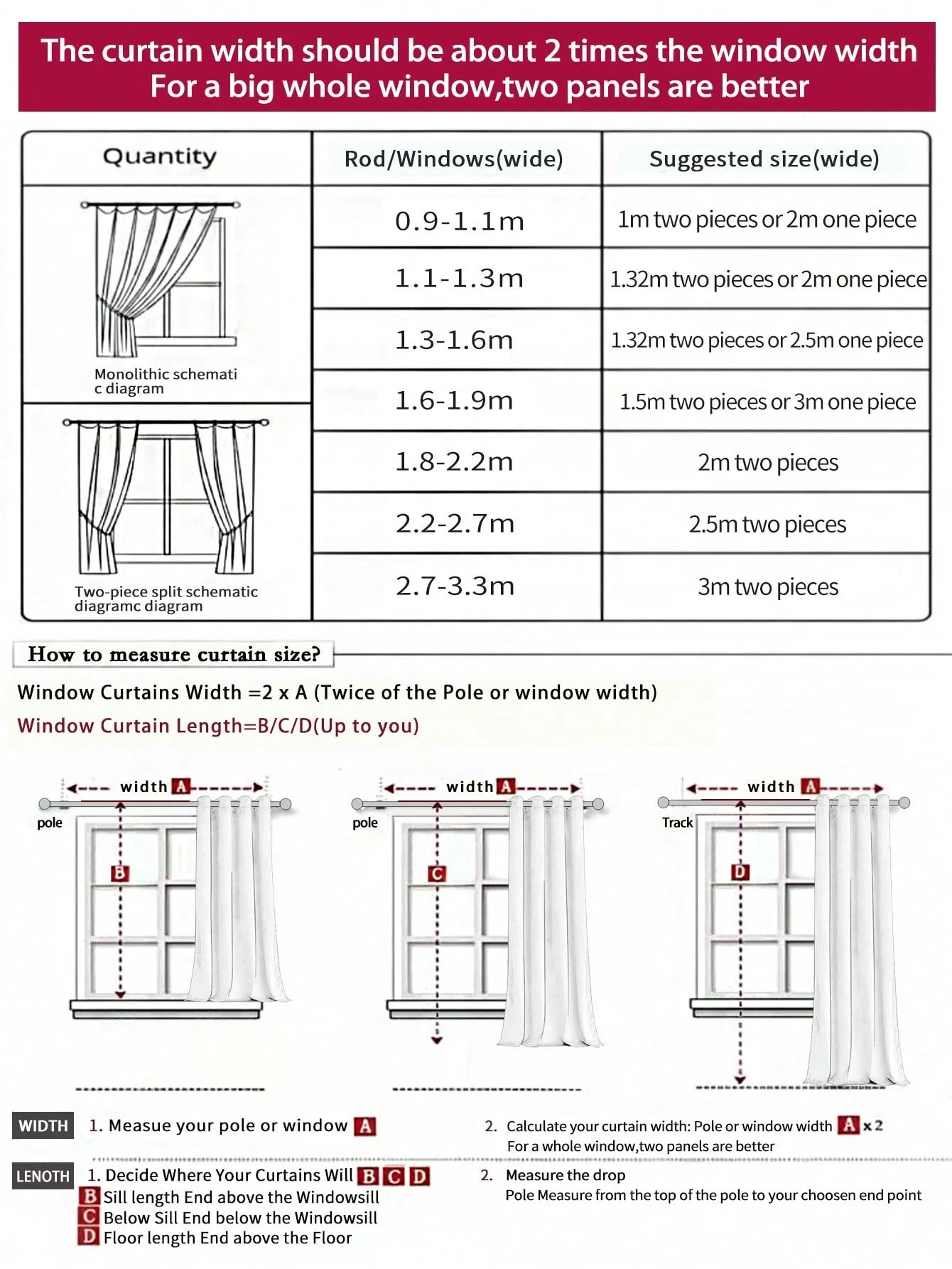 2pcs Sparkling Snowflake Deer Curtain, Winter Window Decor Polyester Drapes.