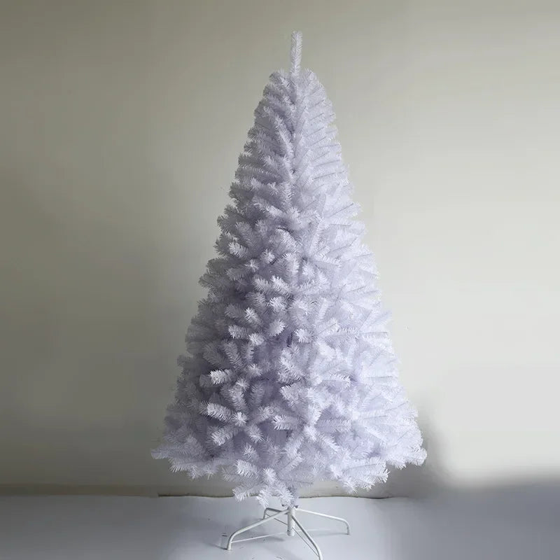 Christmas Tree  PVC Artificial White Indoor and Outdoor.