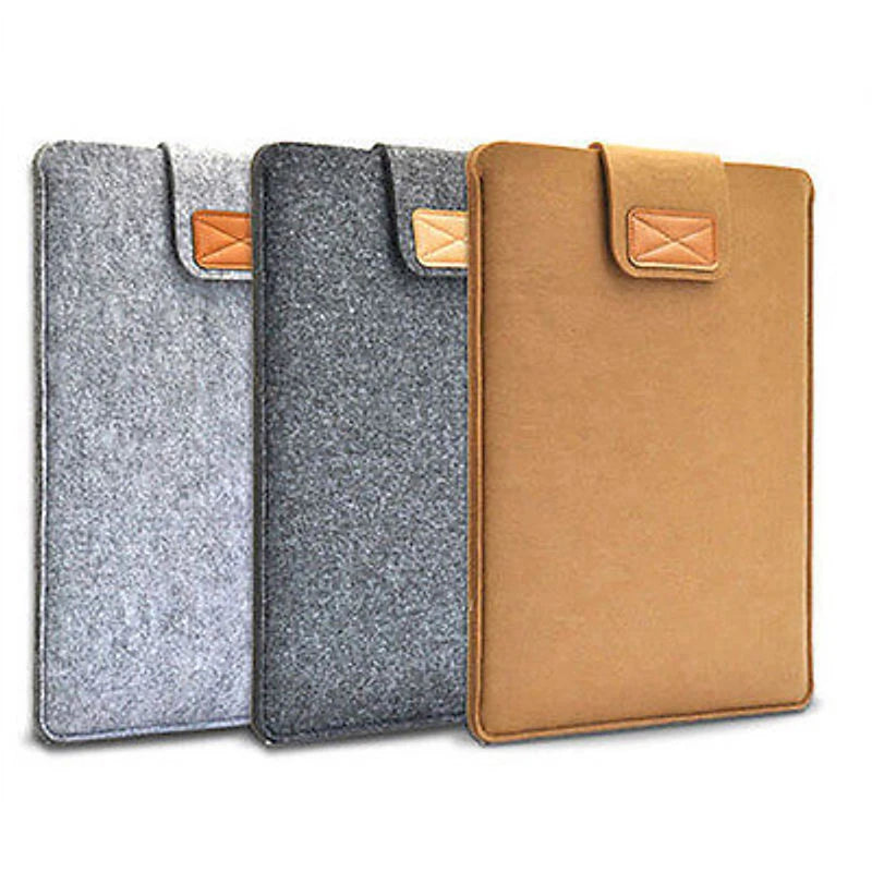 11 13 15 inch Tablet Bag, Felt Computer Bag, Lightweight, Portable Handbag ,Multifunctional Notebook Bag.