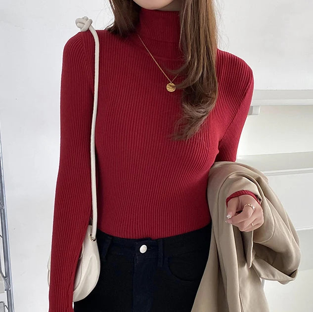 Women Fall Turtleneck Sweater, Cashmere Sweaters For Women 2025.