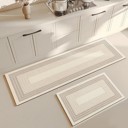 Floor Mat Water Anti Slip Absorbing Rug Kitchen ,Door, Bathroom