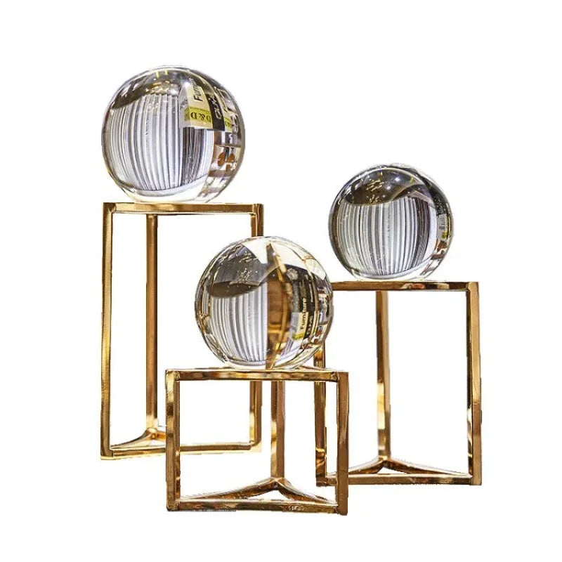 Crystal Ball Decoration  Living Room Wine Cabinet  Decoration