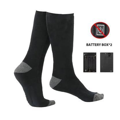 Winter Heated Socks With Battery Box ,Thermal Socks Women Men