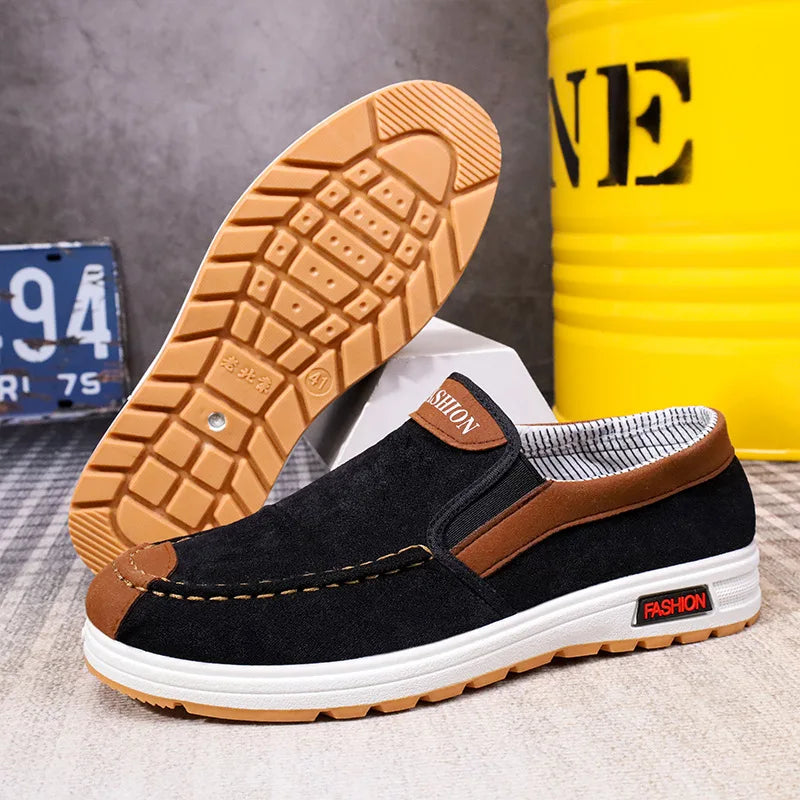 Casual Shoes for Men Plus Size 48 Male Loafers, Casual. Comfortable Sneakers Slip On Leisure Shoes.