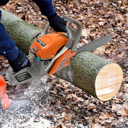 58Cc Gas Powered Chain Saw 20 Inch  Cordless  2-Cycle