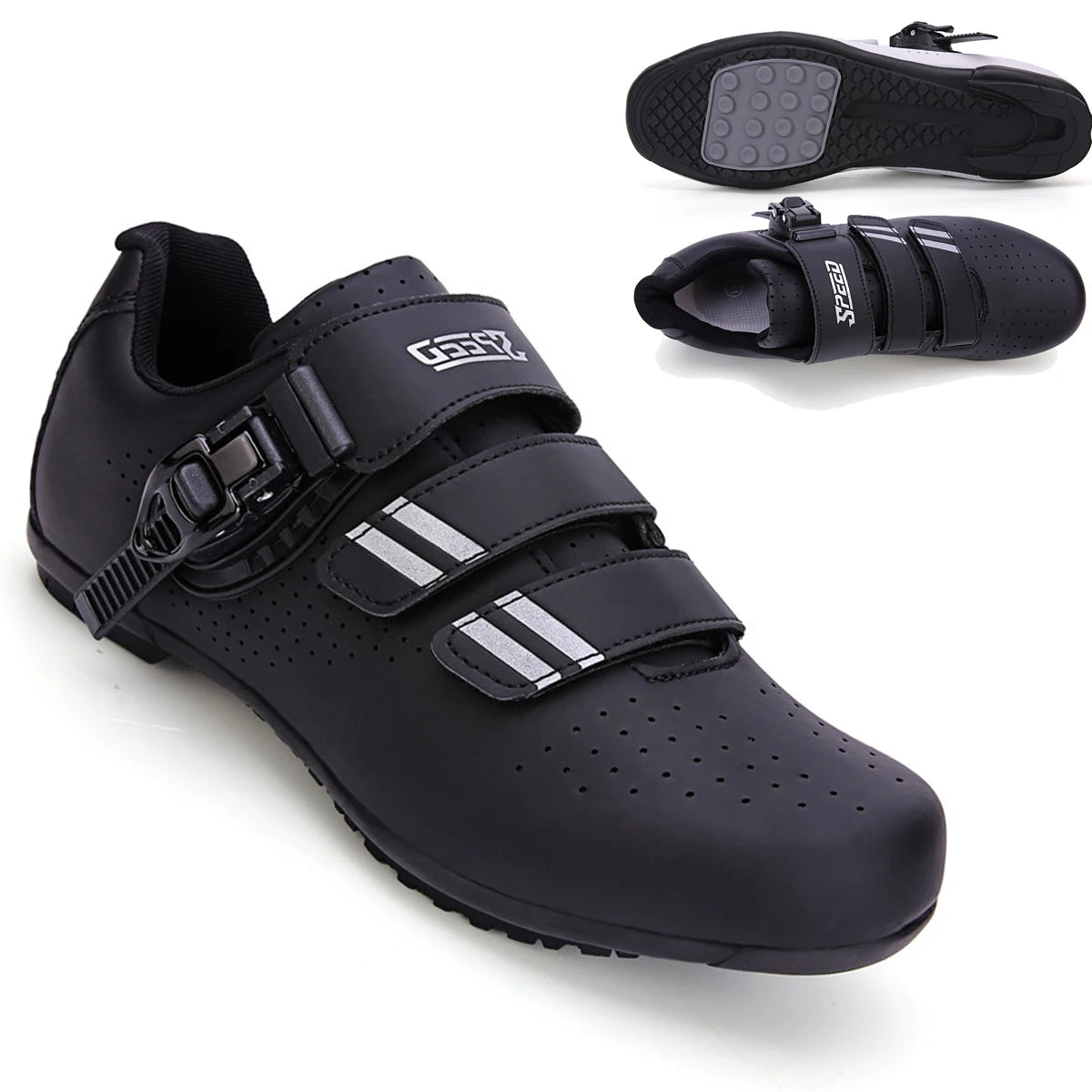 Cycling Shoes Men Sports Shoes  Flat Cleats Bicycle  Footwear