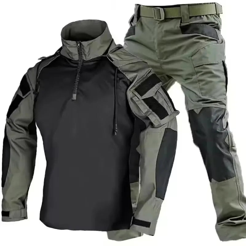 Outdoor Uniform Tactical Suits Wear Resistant