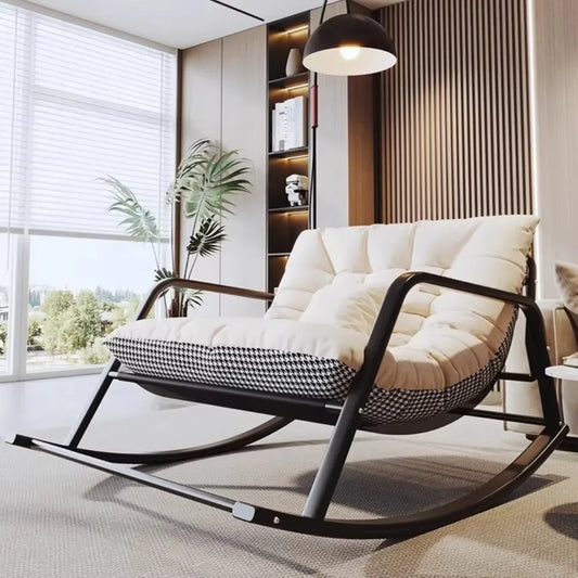 Double Chair with Cushion Sofas  Comfortable Lounge Chair