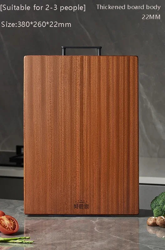 Wood Cutting Board  Ebony Cutting Board, Antibacterial No Paint No Wax