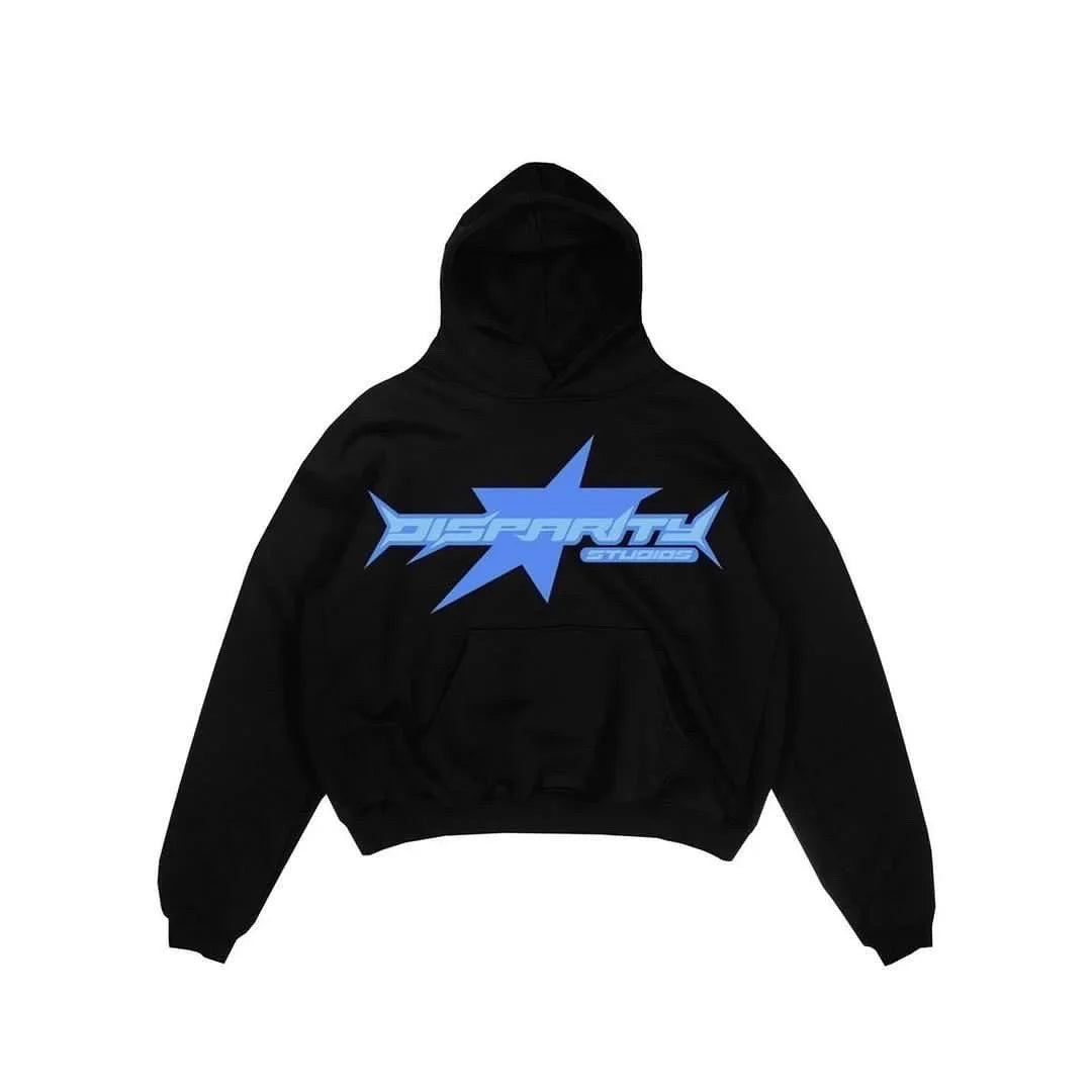 All Top Quality Aesthetic Gothic Wing Pattern Hooded Zip Up Jackets Men and Women.