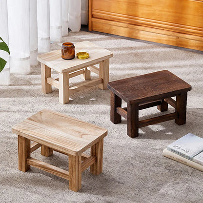 Creative Small Wood Household Stool