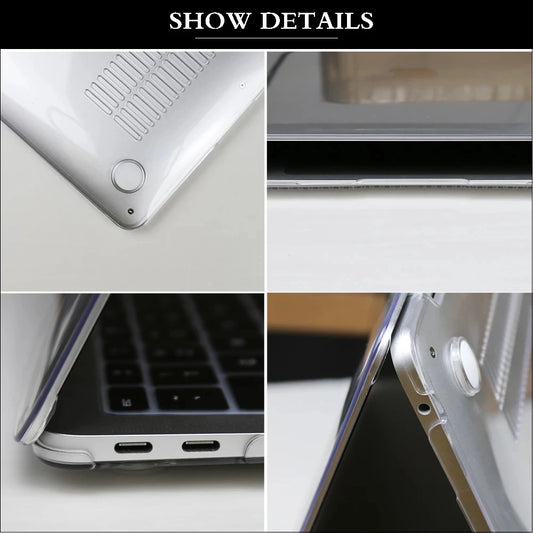 Étuis pour ordinateurs portables MacBook Pro 14 (M5, M2, A2779, 2023), housse Pro 16 (M3, M4, M1), étui MacBook Air 13 2022 13,6 (A2681), Air 15,3 (A2941).