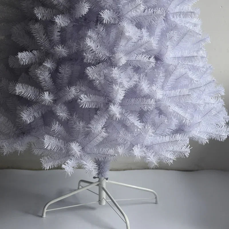 Christmas Tree  PVC Artificial White Indoor and Outdoor.