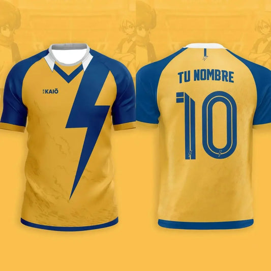 Soccer Anime Jersey Boys Girls Clothes Sports Casual Breathable Quick Dry Oversized Daily Training Tee.