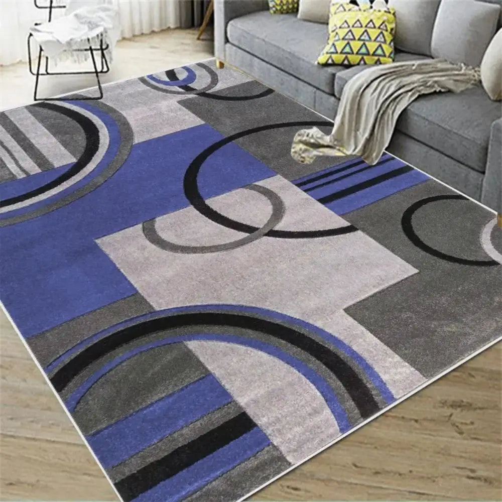 VIKAMA Nordic Abstract Carpet, Living Room, Bedroom, Kitchen, Dining Room Floor.