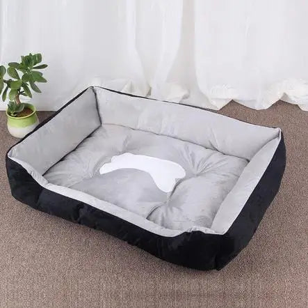 Large Pet House Dog Bed, Cat Mat, Long Plush Deep Sleeping Warm Soft Small Dog Cushion.