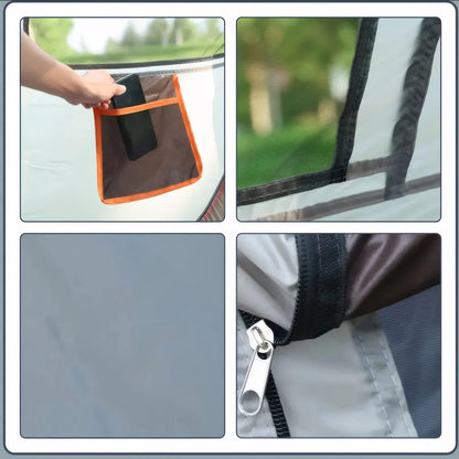 Waterproof Pop-Up Tent for 5-8 People Outdoor Camping Hiking