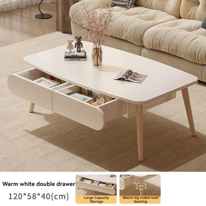 Tea table, modern home, living room, small apartment.