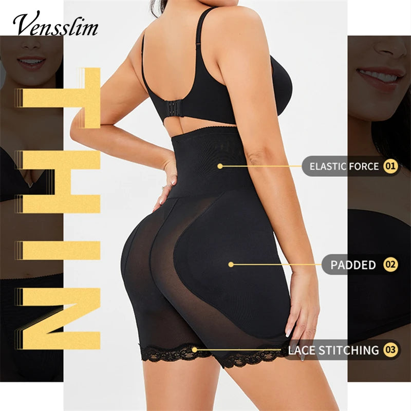 Women Butt Hip Enhancer Briefs. Seamless Underwear Body Shaper.