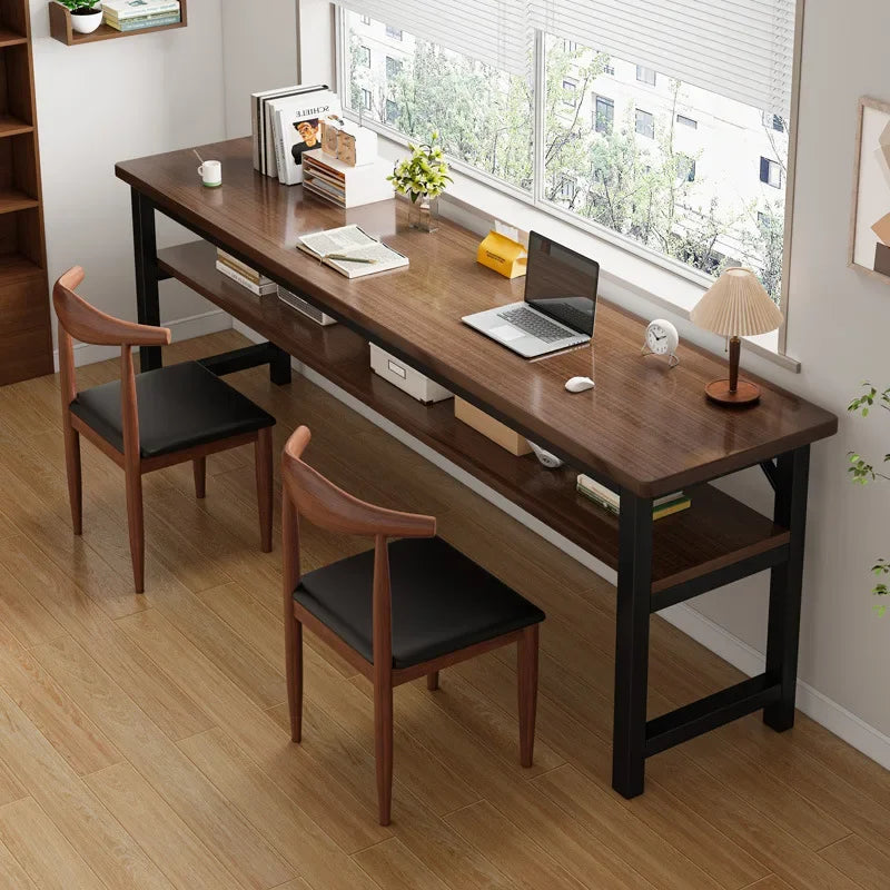 Compact Dining Table Study Desk, Narrow Space Saving Kitchen Table