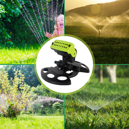 16 Holes 180° Rotating Garden Lawn Sprinkler Large Coverage Area