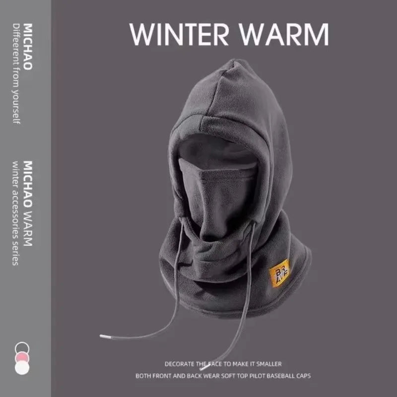 Warm Hat with Mask and Neck Warmer 3-in-1  for Men and Women