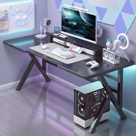 Computer Desk Ergonomic Gaming Table, Double Player