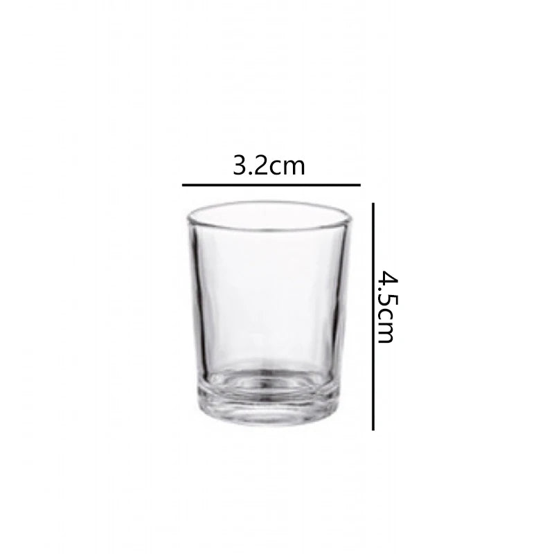 10ml/20ml/26ml/35ml Classic Shot Glass  Luxury Cocktail, Scotch, Bourbon, Holiday Gifts