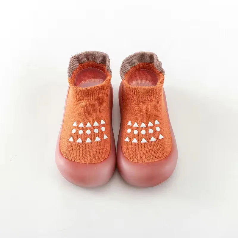 Summer New Combed Cotton Anti slip and Breathable Children Soft Sole Shoes.