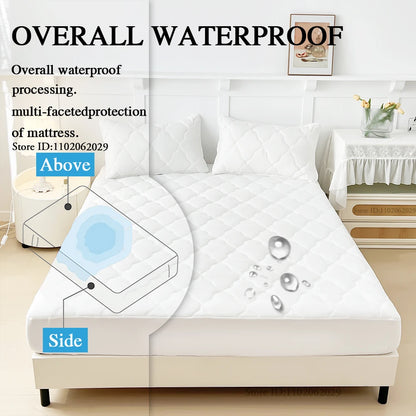 Waterproof Bedspreads Covers Fitted Sheets for Single/ Double/King/Queen Beds