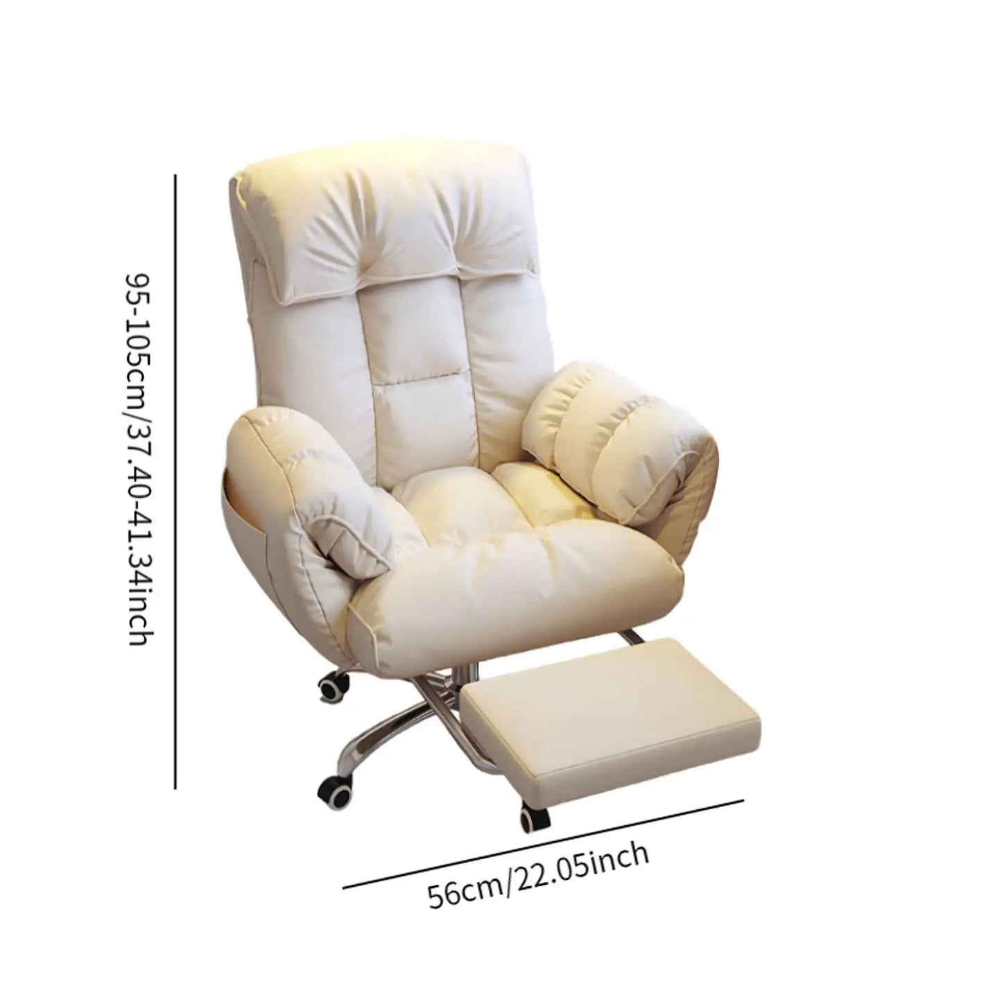 Computer Chair Rotatable, Swivel Recliner, Executive Gaming Chair.