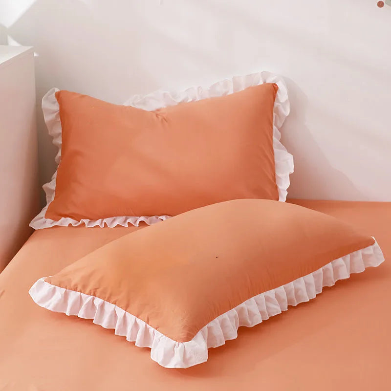 Princess Pillowcases With Ruffles Multiple Sizes, For Adults Kids.