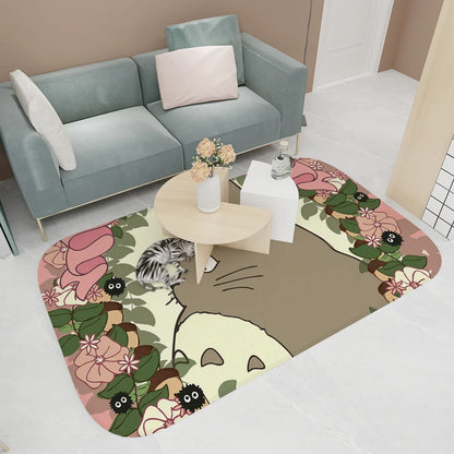 Floor Mat Non-Slip Laundry Room Mat, Balcony, Child, Living Room, Bedside