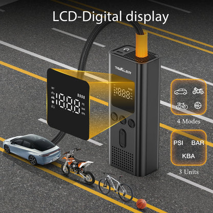 Air Pump 150psi Electric Tire Inflator Car, Bicycle, Motorcycle.