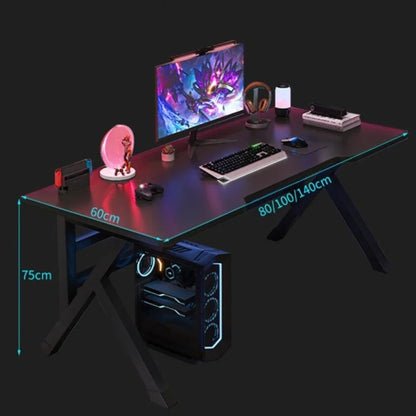 Computer Desk Ergonomic Gaming Table, Double Player