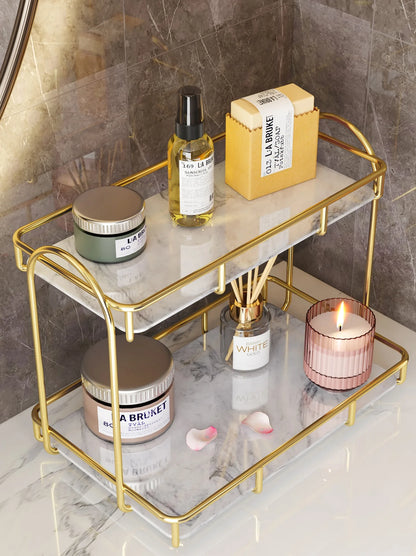 Bathroom toilet wall hanging luxury desktop storage