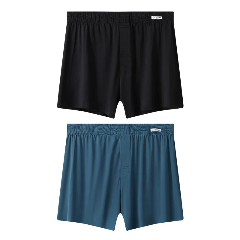 Men Arrow Shorts Ice Silk Underwear Sleepwear Boxers Shorts.