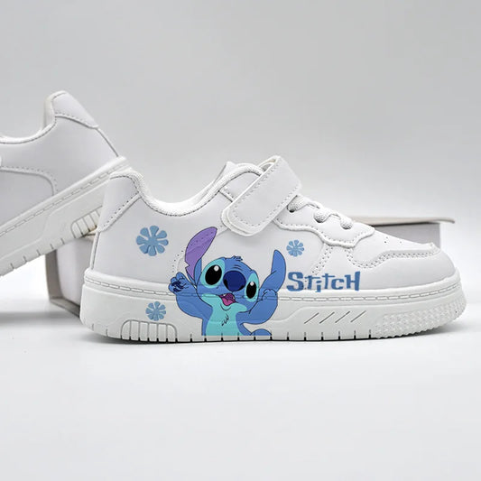 Stitch sneakers for children, Student Casual basketball shoes girls, boys Fashion Sports Shoes Gift.